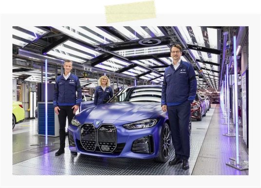 BMWディンゴルフィング工場の見学